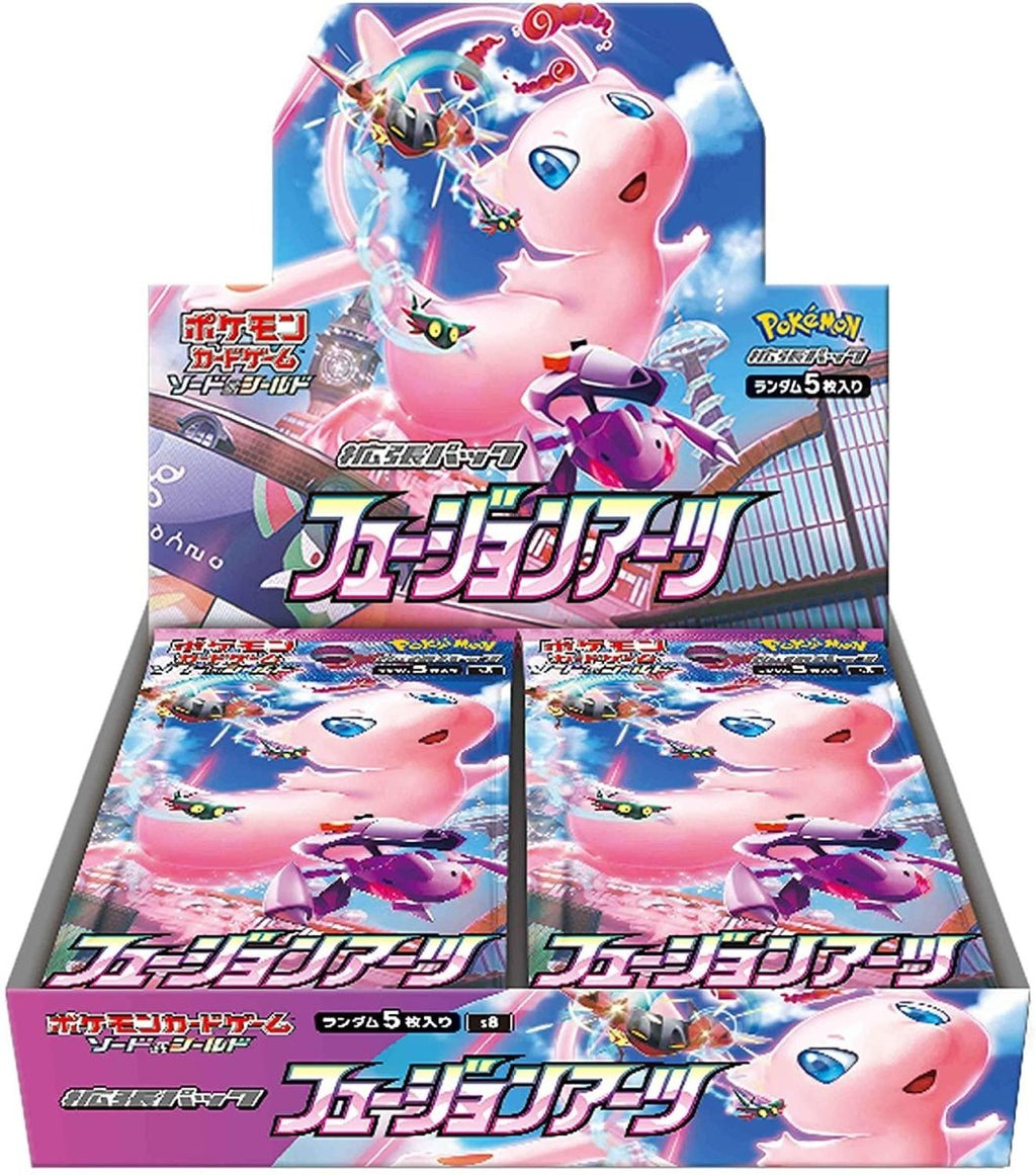 {s8 BOX} Fusion Arts | Japanese Pokemon Card Booster box